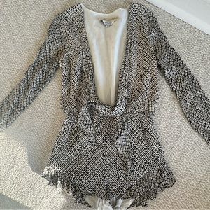 Stone Cold Fox Romper Small